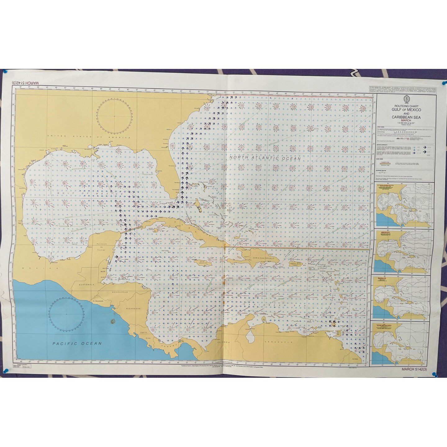 Admiralty 5142(3) GULF OF MAXICO AND CARIBBEAN SEA ROUTEING