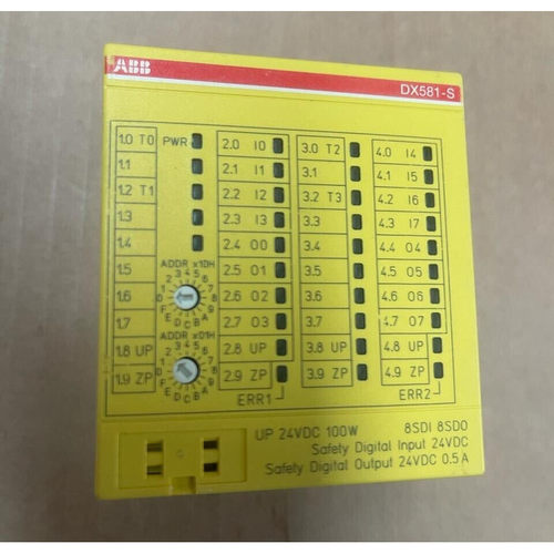 ABB - DX581-S A8 - 1SAP284100R0001 - Safety Digital input/Ou