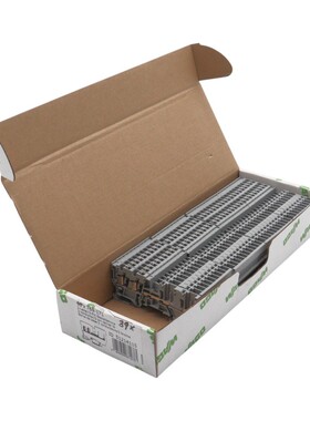 39x Wago 769-171 51214115 4mm2 grau 2-Leiter/2-Pin-Basisklem