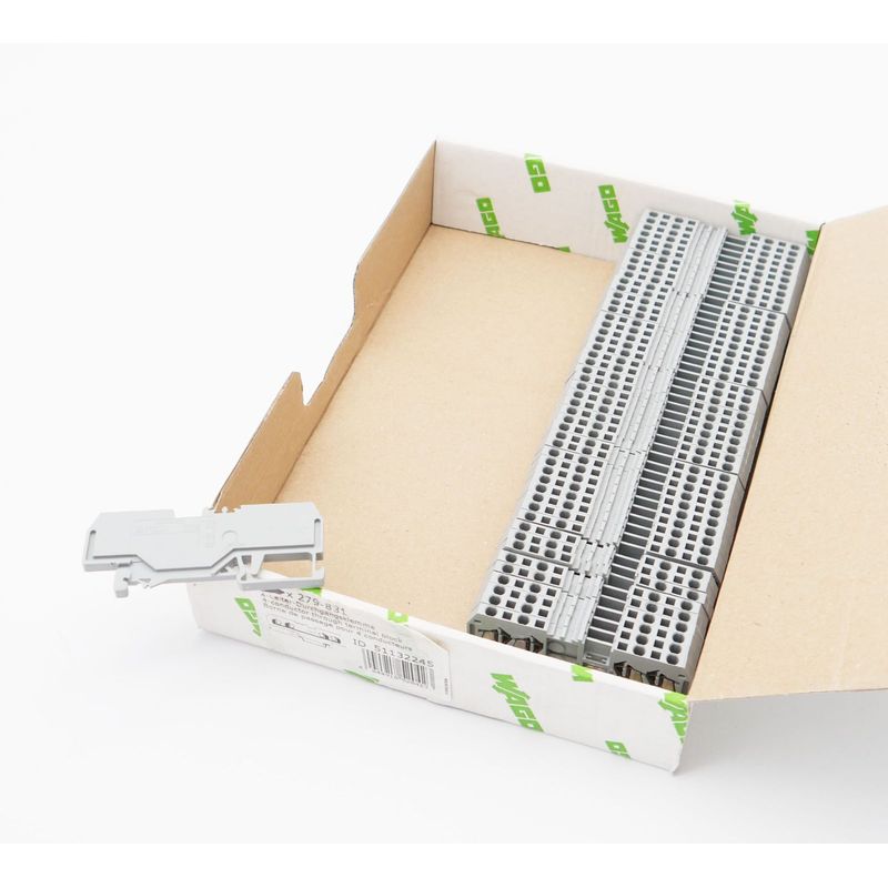 50x Wago 279-831 279831 51132245 1,5mm2 4-Leiter-Durchgangsk