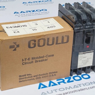 GOULD E43M015 3 POLI 15 AMPS INTERRUTTORE SCATOLA STAMPATA 4