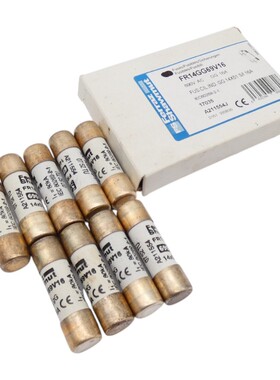 9x Ferraz Shawmut FR14GG69V16 690V AC GG 16A Sicherungen / F