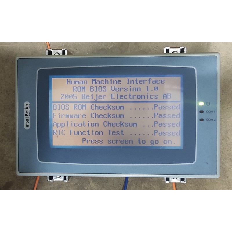 ?▄?▄? BEIJER ELECTRONICS SERIE H - HT50 - H-T50B-S - HT50B