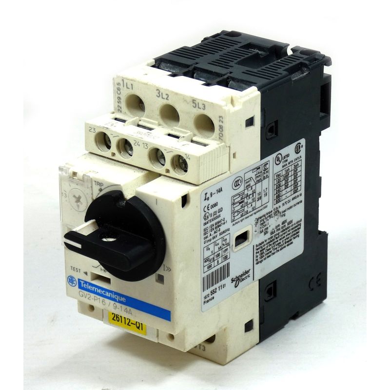 Telemecanique GV2-P16 9-14A Motorschutzschalter -used-