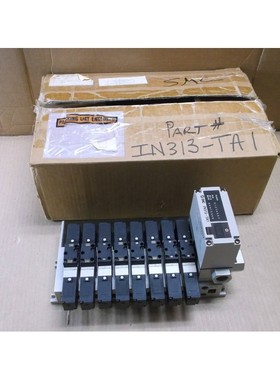 9 Teile, IN313-TA1 SMC B100-OD211-SM Omron Neu Manifold Mont