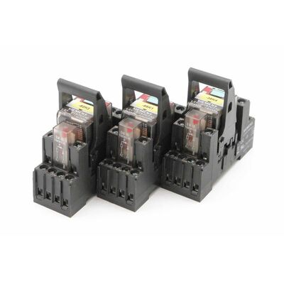 3x Siemens LZS:PT78740 Relaissockel + LZX:PT570730 Steckrela
