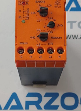E.DOLD  Shne KG BA9043 UNDERVOLTAGE RELAY e DOLD VARIMETER B