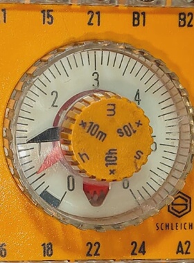 LOTE De 2 SCHLEICHER SZA 521 Rel Temporizador Electromecnico