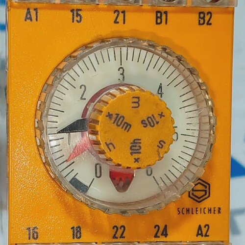 Lotto Da 2 SCHLEICHER SZA 521 Elettromeccanico Timer  Commut