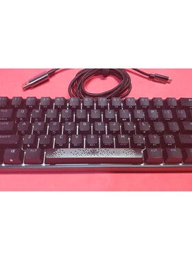 海盗船 K65 RGB 迷你黑色便携式 60% 机械游戏键盘