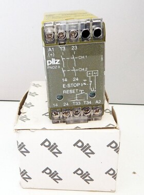 Pilz No:474780 PNOZ9 24V DC Sicherheitsrelais -unused/OVP-