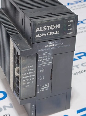 ALSTOM IC693PWR324X ALSPA C8035 STANDARD POWER SUPPLY PROGRA