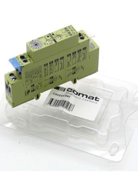 Comat CSV2/DC24V 8ms-10h Zeitrelais -unused/OVP-