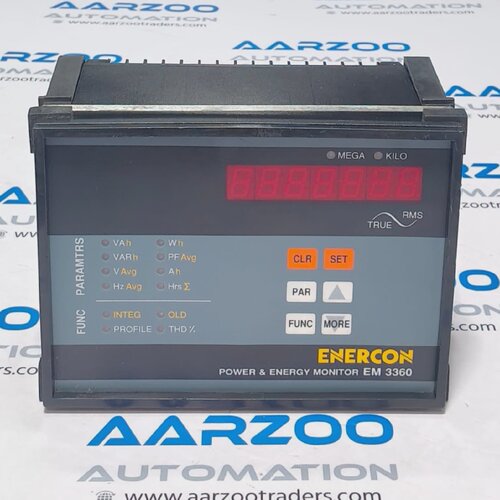 ENERCON EM 3360 POWER  ENERGY MONITOR AC240V 5060Hz EM3360 U