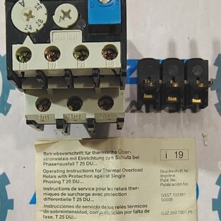 T25 Du 32 ABB Asea Marrone Boveri 2432A Sovraccarico Thermal