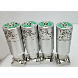 批量 4 件 P/N 3870-00898 气动 N.C. 隔膜阀,北卡罗来纳州 3 端