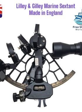 Marine Sextant 英国 Lilley & Gilley 著。 序列号: 37428