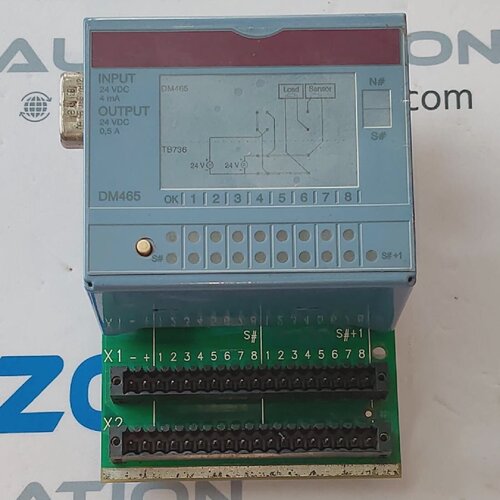 Usato BR Automazione DM465 Digitale Misto 16 Ingressi 16 Usc