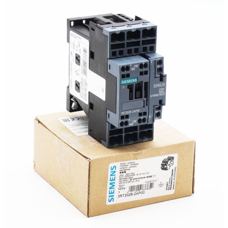 Siemens SIRIUS 3RT2028-2AP00 3RT2 028-2AP00 E-Stand: 02 Sch