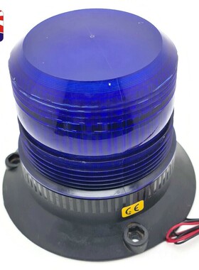 RS 408-937 Blue Flashing Beacon. 10~100 Volts DC 30~60 volts