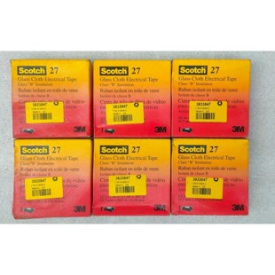 3M Scotch Glass Cloth Electrical Tape  27 Class B Insulation