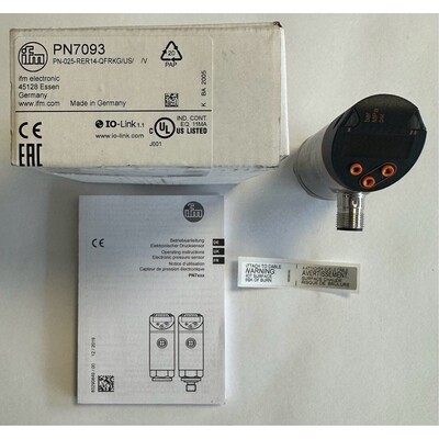 ifm Drucksensor mit Display / PN7093 / PN-025-RER14-QFRKG/US