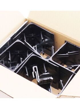 8x Rittal 4595.000 Wandhalter + 4x 5051.161 Eckabdeckung -un