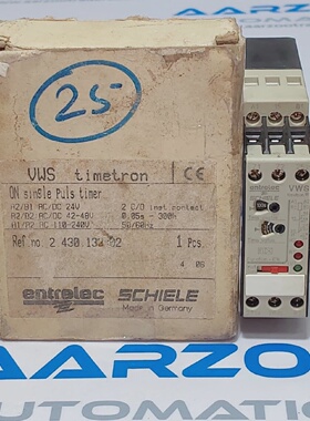 Schiele VWS Timetron En Simple Puls Timer Rel 0.05s300h Entr