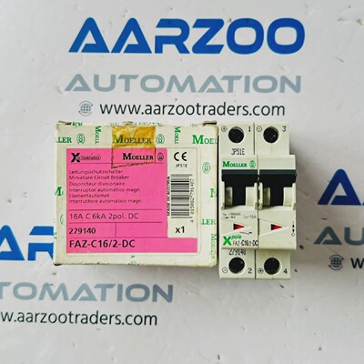 1Pc Moeller FAZC162DC 2 Palo 16A Dc Miniatura Circuito Inter