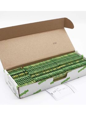50x Wago 769-217 51147214 4,0mm2 2-Leiter/2-Pin-PE-Basisklem