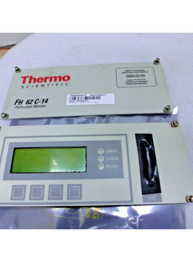 Thermo Scientific FH62C-14 颗粒监视器控制面板,二手,+9636