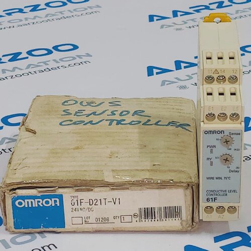 1Pc Omron 61FD21TV1 Conduttivo Level Controller 24VACDc Seri