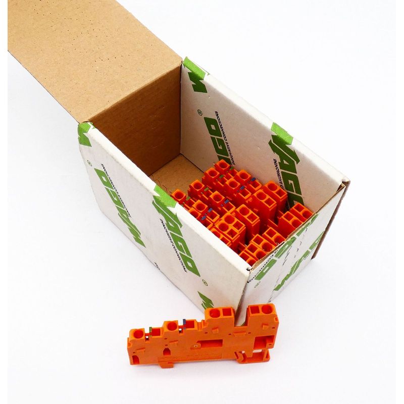 8x WAGO 270-577 51226842 Einspeiseklemme -unused-