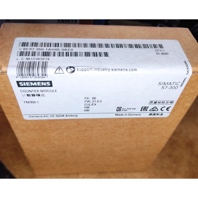 NEW?▄?▄? SIEMENS S7 300 FM350 1 -- 6ES7350-1AH03-0AE0 - 6E