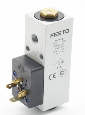 Festo VPEV-1/8 150261 250VAC 125VDC -0,2- -1bar -3- -15psi V
