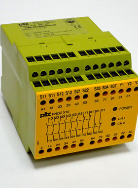 PILZ PNOZ X10 774700 EMERGENCY STOP SAFETY RELAY CONTACTOR C