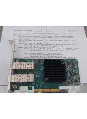 Mellanox NVidia MT27710 ConnectX4 适配器 4 提供