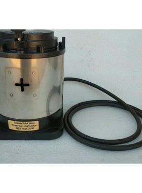 STEERING LIGHT BLUE 系列 55 AQUA 信号 220VAC 黑色十字架