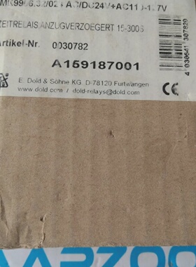New DOLD MK9906.32024 TIMER RELAY 220240VAC24VACDC