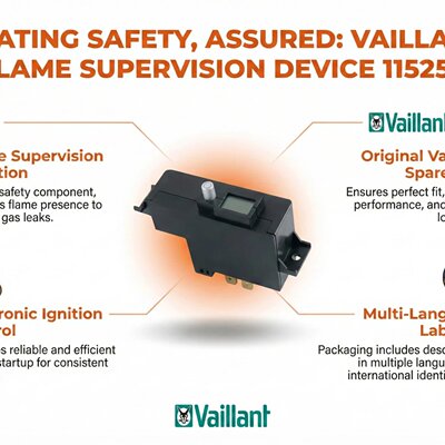 Vaillant 115255 Gasfeuerungsautomat / Flame Supervision Devi