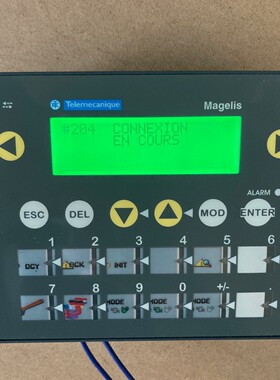 1x Schneider Electric XBT-R411 Display Tastatur HMI Control