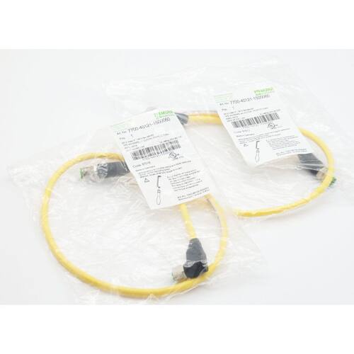 2x Murr Elektronik 7700-40121-150060 TPE 4x18AWG gelb UL/CSA