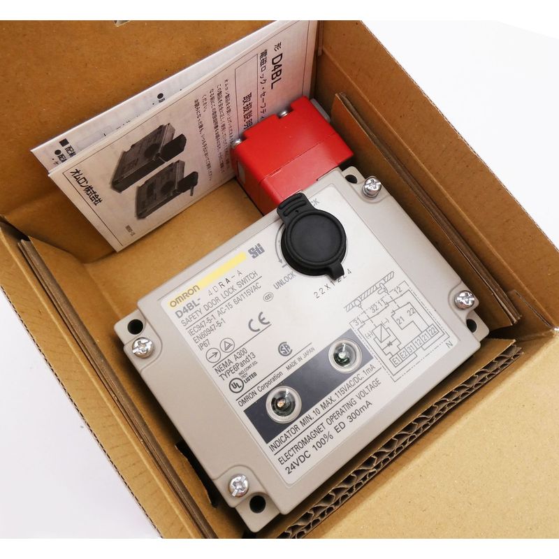 Omron D4BL-4DRA-A Door Lock Switch -unused/OVP-