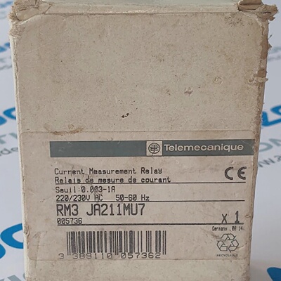 TELEMECANIQUE RM3 JA211MU7 Strommessrelais 220230Vac  Neu Mi
