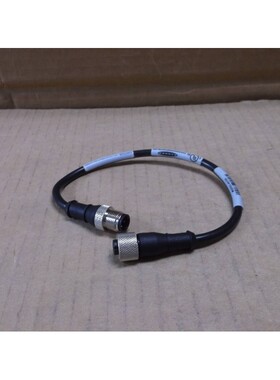 MQDEC-401SS 横幅 全新 0.3 米 M12 4 针公头转母头电缆线组 1510