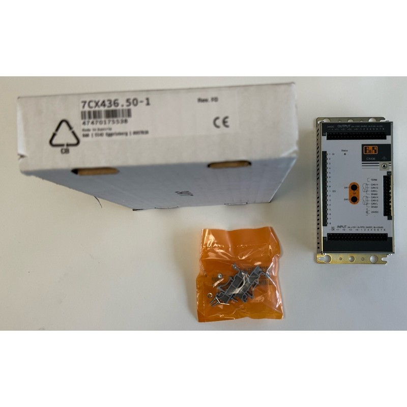 BR Compact IO Module  24V DC  CX436  Rev F0  7CX436501  Neu