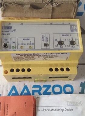 Neu BENDER IREH470Y26 Isolierung Monitoring Gert B91078001 I