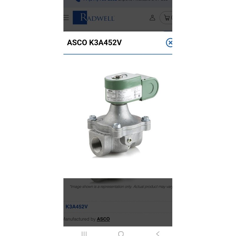 ACSO 红色帽子 K3A452U SOLENOID 气门 全新