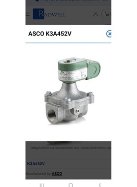 ACSO 红色帽子 K3A452U SOLENOID 气门 全新