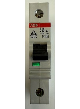 ABB Sicherungsautomat 1-polig / 63A / ~230/400V / S281-Z63A